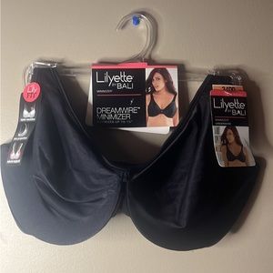 All black size 34DD women’s Lilyette by Bali bra